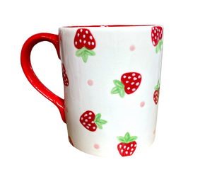 San Jose Strawberry Dot Mug