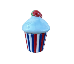 San Jose Patriotic Cupcake