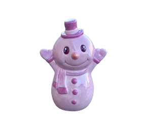 San Jose Pink-Mas Snowman