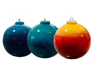 San Jose Jewel Toned Ombre Ornament