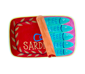 San Jose Sardines Dinner Plate