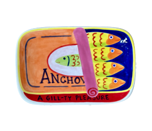 San Jose Anchovies App Plate