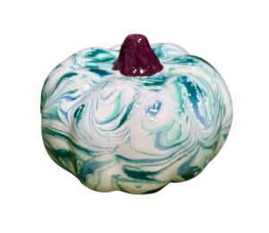 San Jose Teal Shaving Cream Pumpkin