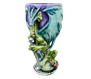 San Jose Antique Dragon Goblet
