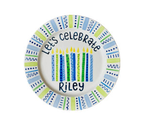 San Jose Let's Celebrate Plate
